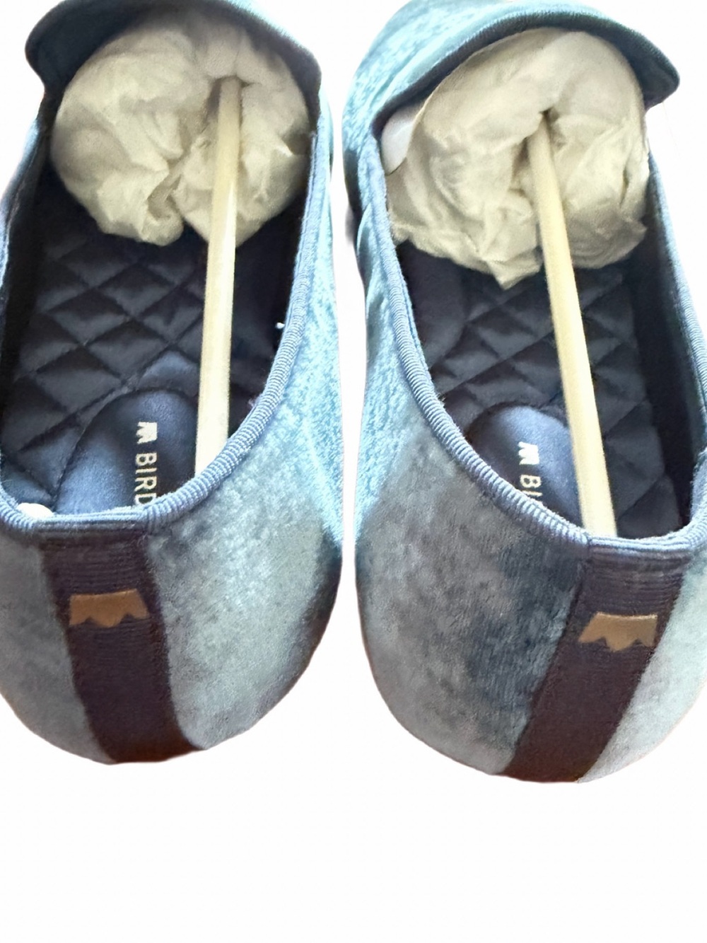 New In Box-  Birdies! Womens Size 9, perfect beautiful blue loafer "Ocean" - Picture 8 of 12